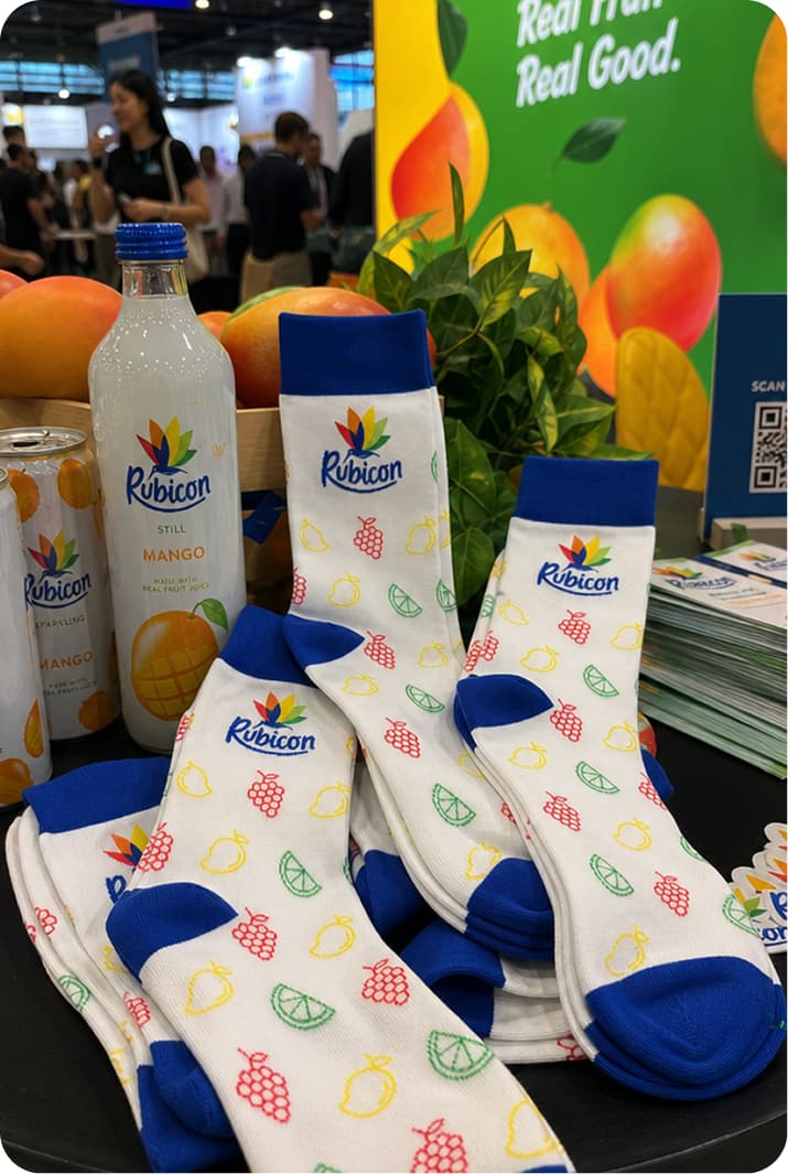 Customer using Sockspromo products